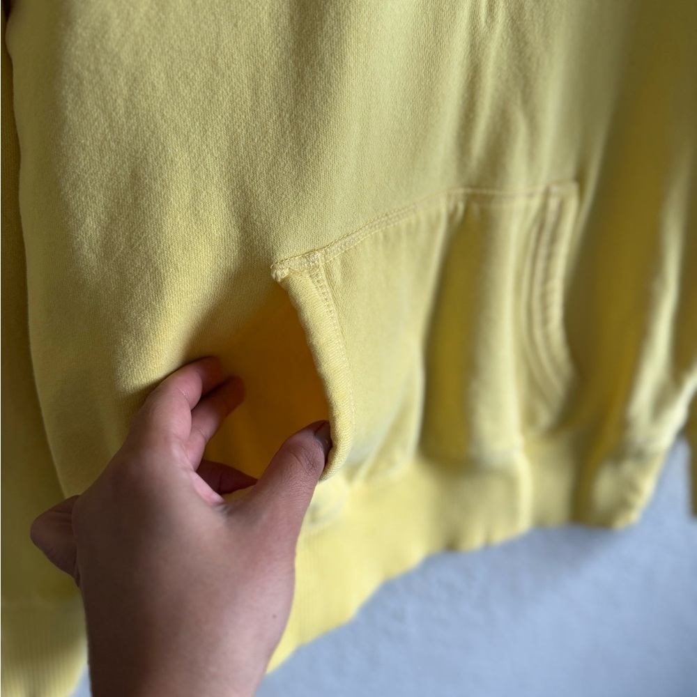 Aerie Women’s Yellow Pullover Sweatshirt Size M - Picture 4 of 9